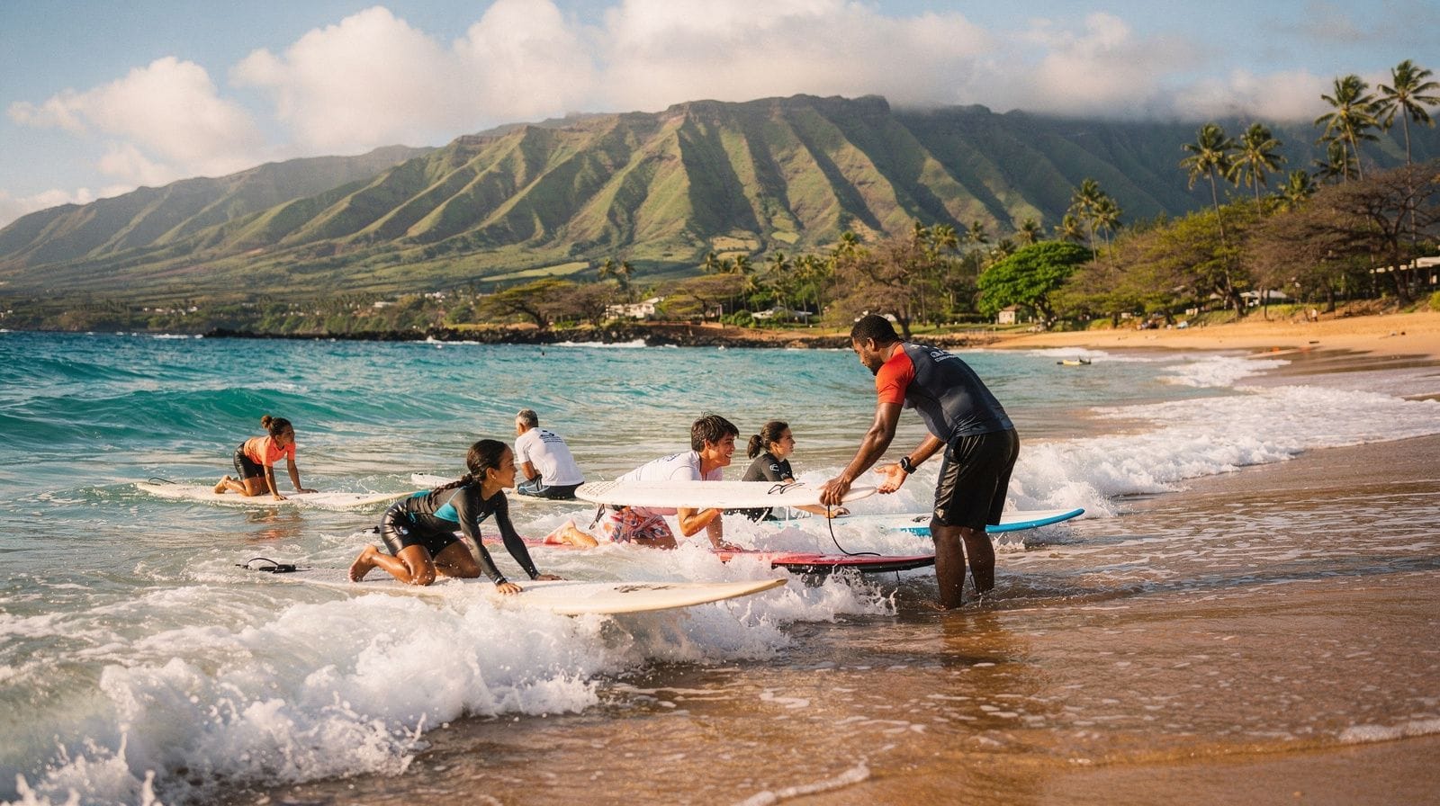 Surf lessons