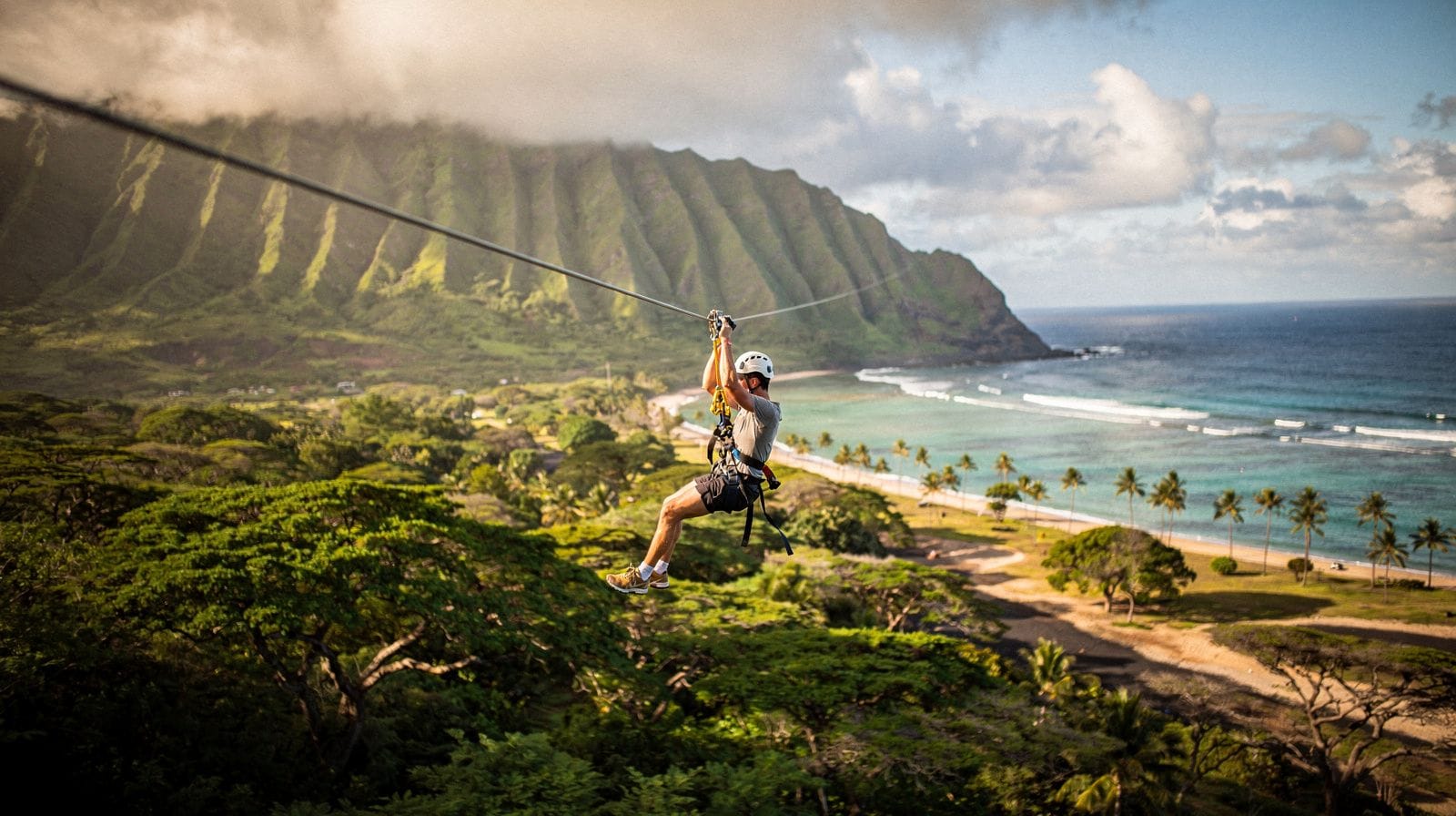 Zipline and bike adventures